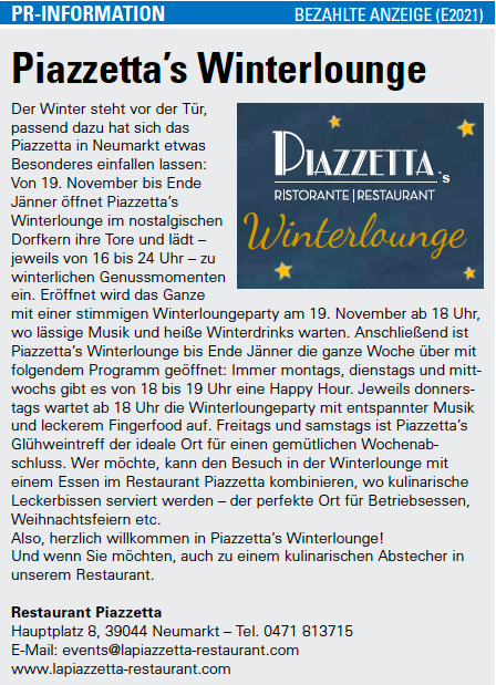 piazzettas winterlounge gemeindeblatt
